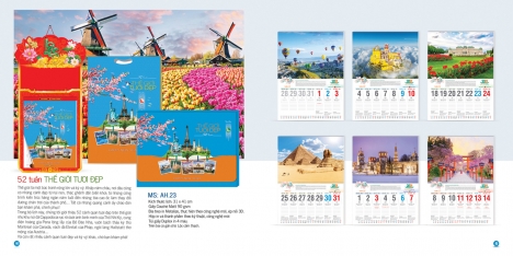 Công ty in lịch tết giá rẻ | in lịch tết 2022