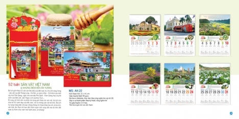 Công ty in lịch tết giá rẻ | in lịch tết 2022