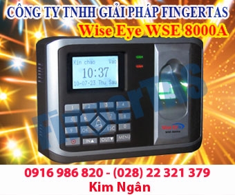 Phân phối lắp đặt thiết bị chấm công WSE 8000A