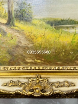 Tranh sơn dầu phong cảnh khổ lớn