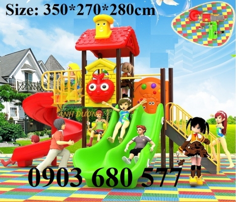Cung cấp liên hoàn cầu trượt trẻ em giá rẻ, uy tín, chất lượng nhất