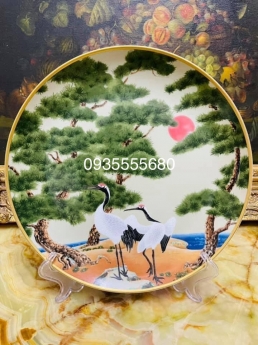 Bộ đĩa vườn thượng uyển Phương Đông cao cấp.