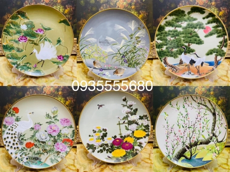 Bộ đĩa vườn thượng uyển Phương Đông cao cấp.
