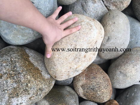 Đá cuội to, cuội tròn, cuội tự nhiên các loại
