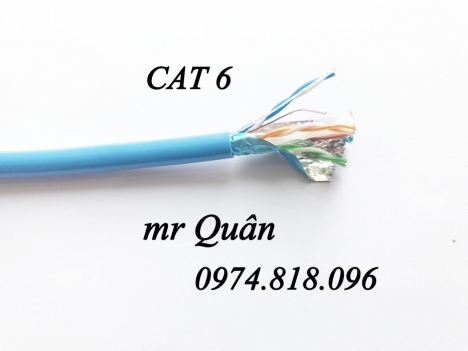 Cáp mạng CAT5E, CAT6 – Chống nhiễu