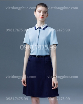 Đặt may sơ mi nữ đồng phục mẫu mã đẹp, độ bền cao, kiểu dáng chuẩn