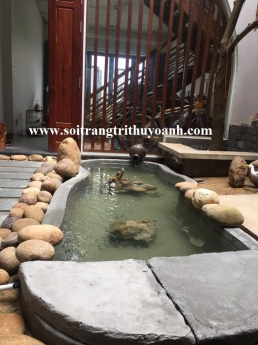 Đá cuội to, cuội tròn, cuội tự nhiên các loại