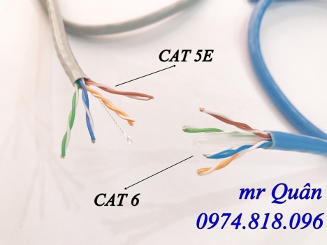 Cáp mạng CAT5E, CAT6 – Chống nhiễu