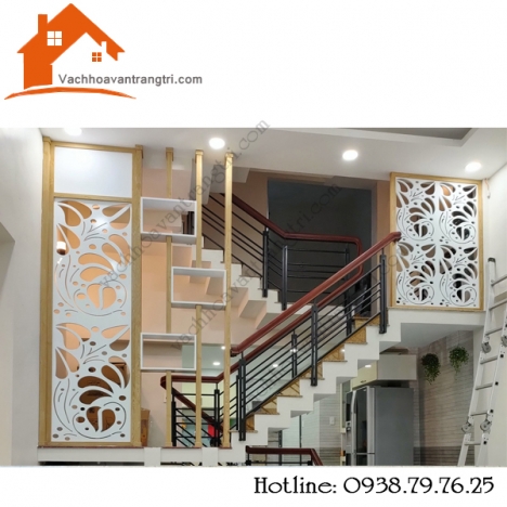 Vách ngăn cnc cầu thang-vách ngăn tam cấp cầu thang