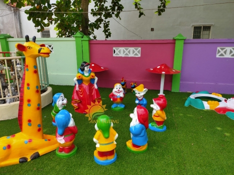 Bộ tượng vườn cổ tích trang trí