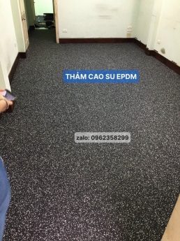 Thảm cao su epdm cao cấp phòng gym
