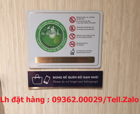Biển công ty mica, đồng, inox sản xuất tại Hà Nội