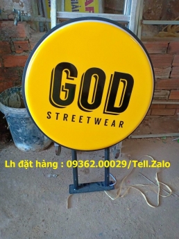 Thi công lắp đăt biển quảng cáo hộp đèn hút nổi tại Hà Nội giá rẻ tiện lợi