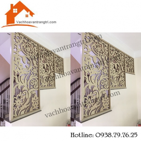 Vách ngăn cnc cầu thang-vách ngăn tam cấp cầu thang