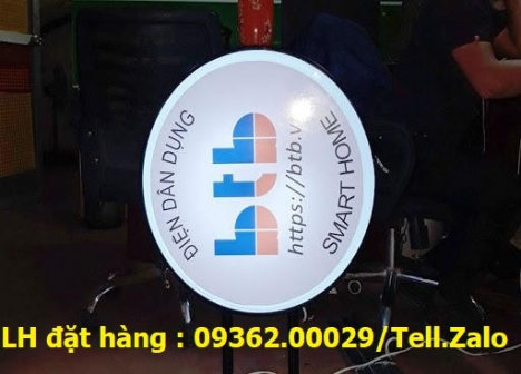 Thi công lắp đăt biển quảng cáo hộp đèn hút nổi tại Hà Nội giá rẻ tiện lợi