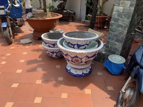 Chậu hoa - chậu trồng cây - chậu hoa công trình - chậu lam theo yêu cầu kích cỡsdgsdfgds