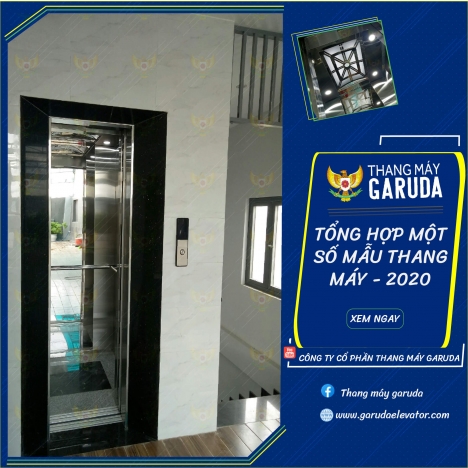 Thang máy gia đình ngoại nhập & thang máy gia đình nội địa