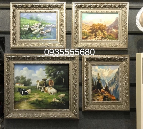 Giao lưu vài bức tranh phong cảnh hàng châu âu