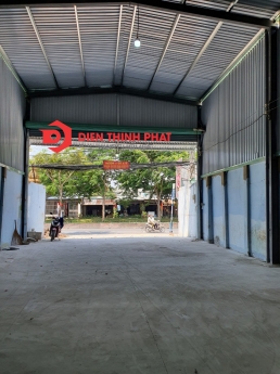 Kho xưởng đang trống vào sản xuất ngay cần cho thuê gấp(160m-200m-300m)đường chiến lược,lê đìng cẩn,