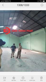 cho thuê kho xưởng đường Võ Hữu Lợi  thuộc huyện Bình Chánh 300m giá 18tr