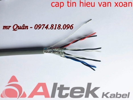 Cáp tín hiệu âm thanh, cáp tín hiệu vặn xoắn 18AWG