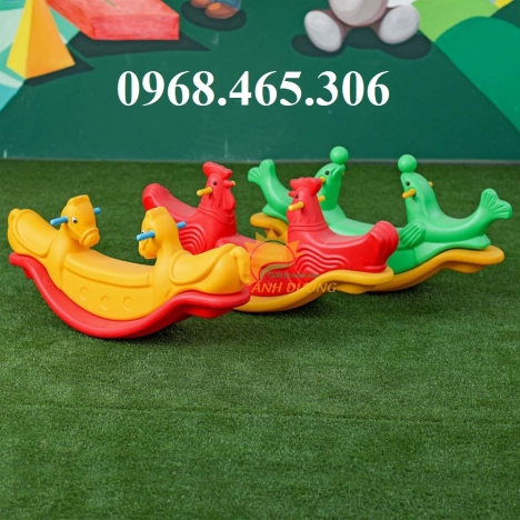 Bập bênh đôi hình thú nhiều mẫu