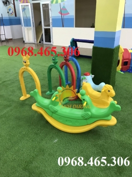 Bập bênh đôi hình thú nhiều mẫu