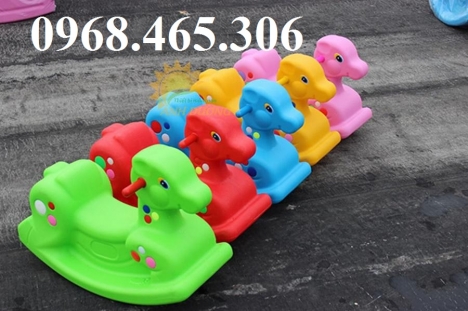 Bập bênh hình thú cho bé (hàng loại tốt)
