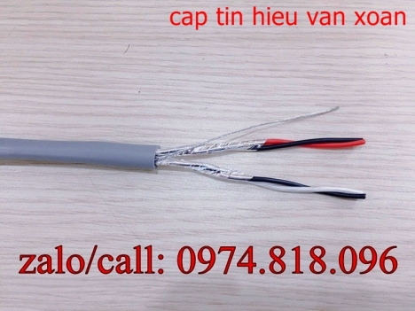 Cáp tín hiệu âm thanh, cáp tín hiệu vặn xoắn 18AWG