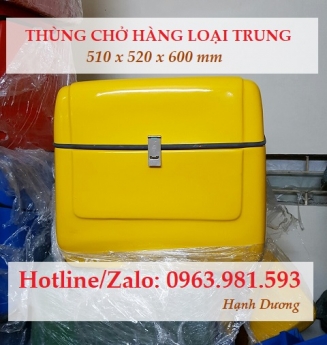 Thùng chở hàng loại trung, thùng chở hàng sau xe máy