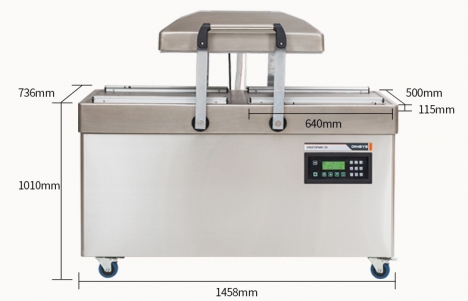 Máy hút chân không hai buồng DZ 500 0917791981