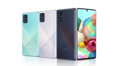 Samsunggalaxy A71 giá chỉ 7.490.000 tại Tablet Plaza Biên Hoà.