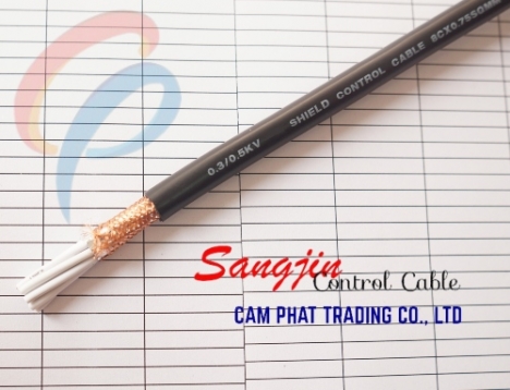 Cáp điều khiển Sangjin loại 1 tiêu chuẩn Hàn Quốc