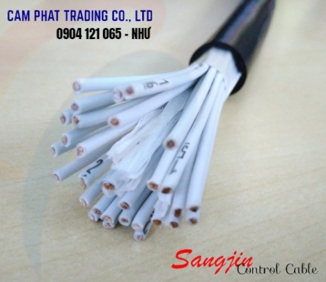 Cáp điều khiển Sangjin loại 1 tiêu chuẩn Hàn Quốc