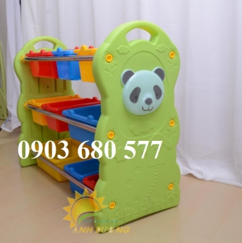 Kệ nhựa, giá để nhựa, tủ nhựa trẻ em dành cho trường lớp mầm non