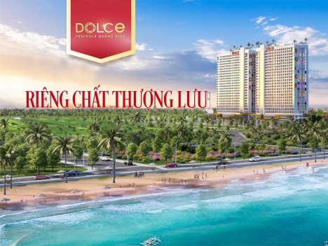 Dolce Penisola - căn hộ 6 sao đầu tiên view biển Bảo Ninh Đồng Hới, Quảng Bình