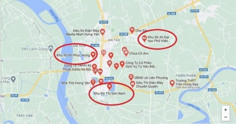 BÁN ĐẤT NỀN PHÂN LÔ DỰ ÁN KĐT SƠN NAM PLAZA - TP.HƯNG YÊN
