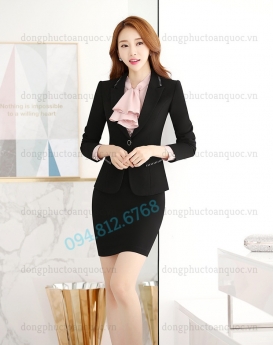 Nhận may áo vest nữ công sở theo dáng người cực chuẩn