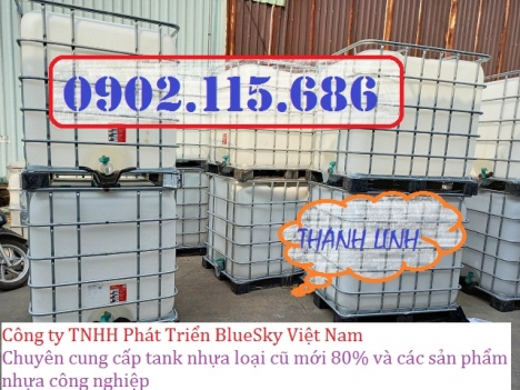 Tank nhựa IBC 1000 lít cũ