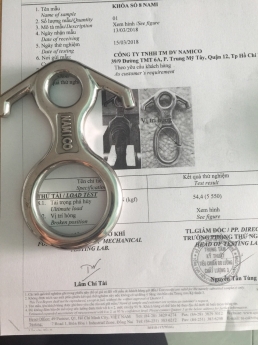 Khóa hãm dây đu số 8