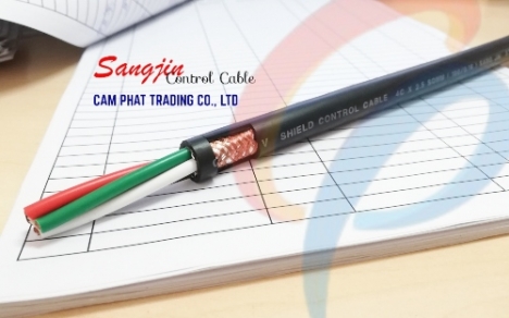 Cáp điều khiển Sangjin loại 1 tiêu chuẩn Hàn Quốc