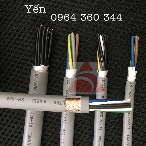 Cáp điều khiển Altek Kabel 1.0mm2 chống nhiễu chính hãng