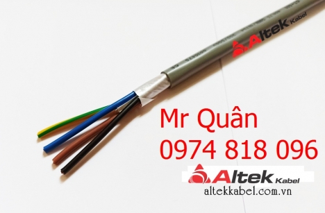 Cáp điều khiển, cáp điện 5x1.5sqmm Cu/Pvc/Pvc