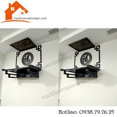 Hình ảnh bàn thờ treo tường đẹp giá rẻ tại quận 12