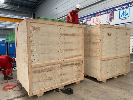 Đóng gói hàng hóa cho hàng hóa xuất khaair tại Hải phòng