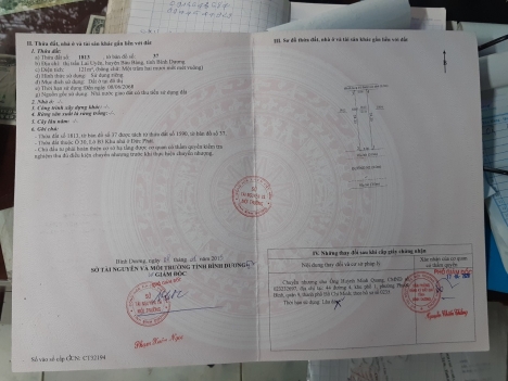 Đất mặt tiền Quốc Lộ 13 SHR thổ cư 100% sang tên liền