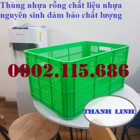 THÙNG NHỰA RỖNG (SÓNG HỞ) 3T1