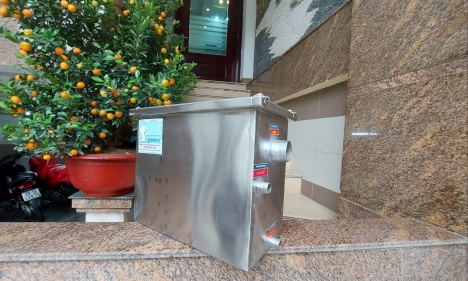 BỂ TÁCH MỠ NHÀ HÀNG KHÁCH SẠN VINACEE INOX 304 CAO CẤP CHỐNG RỈ