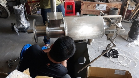 Máy xử lý phân heo trang trại Đồng Nai