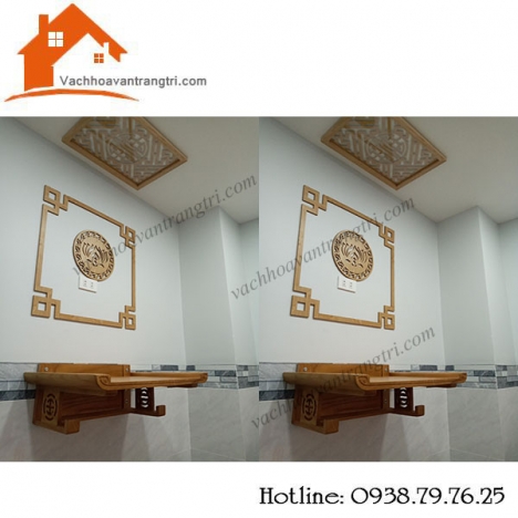 Mua bàn thờ treo tường ở tphcm theo kích thước lỗ ban đẹp